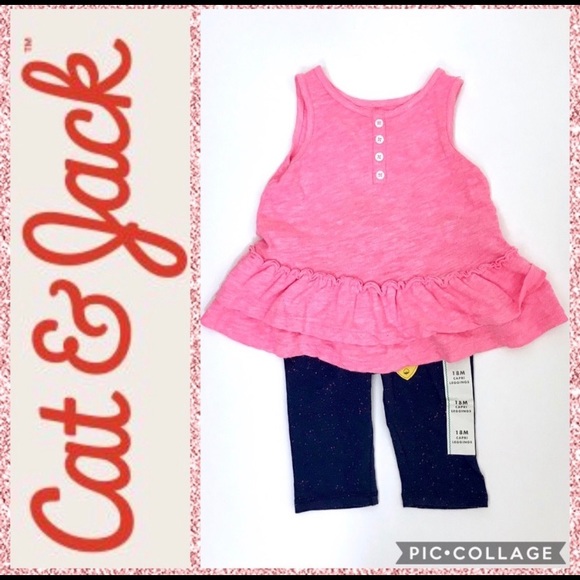 18 Month Girls Bundle: Tops/Dresses/Capri (8pcs) - Picture 5 of 8
